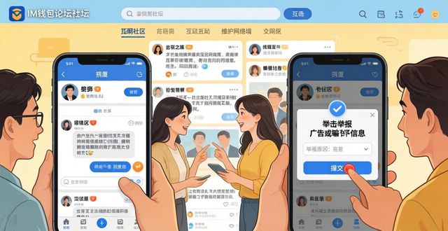 IM钱包论坛社区交流三步上手